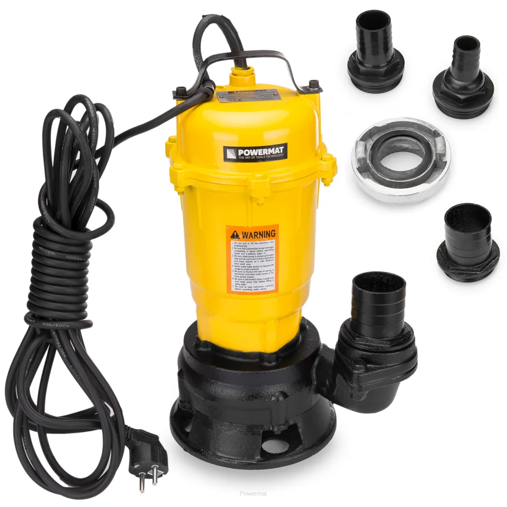 POMPA DO WODY BRUDNEJ SZAMBA z ROZDRABNIACZEM 25000 l/h MŁYNEK PM-PDS-3000