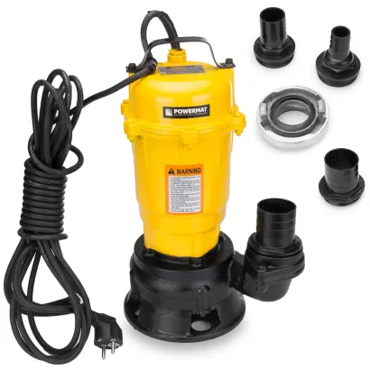 POMPA DO WODY BRUDNEJ SZAMBA z ROZDRABNIACZEM 25000 l/h MŁYNEK PM-PDS-3000