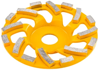 TARCZA GARNKOWA DIAMENTOWA DO SZLIFOWANIA BETONU KAMIENIA SEGMENTOWA 125MM PM-DTG-1251T - 6