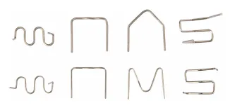 Zszywki DO ZGRZEWARKI PLASTIKU Zszywacz Zestaw 8 Typów 800szt + Etui RTZZP0087 - 4