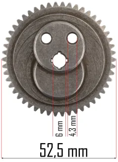 ZĘBATKA DO NOŻYC AKUMULATOROWYCH PM-NA-20C-ZA - 7