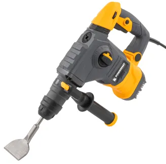 DŁUTO SDS+ PŁASKIE ODGIĘTE 75X165MM DO BETONU KAMIENIA CERAMIKI SZEROKIE 17x165x75mm PM-DL-15T - 6