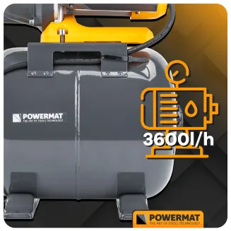 POMPA HYDROFOROWA + ZBIORNIK (ZESTAW) PM-HD-19J - 13