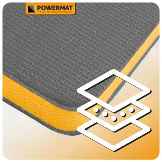 MATA WARSZTATOWA LEŻANKA SKŁADANA OCHRONNA POD KOLANA PIANKA EVA 117x40x3CM PM-MWR-117T - 8