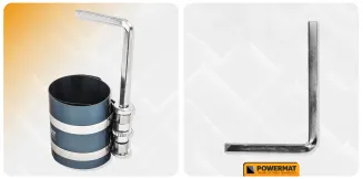 ZACISKACZ DO PIERŚCIENI TŁOKA 50-155 MM OPASKA REGULOWANA PM-ZDPT-155T - 11