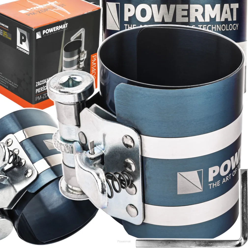 ZACISKACZ DO PIERŚCIENI TŁOKA 50-155 MM OPASKA REGULOWANA PM-ZDPT-155T