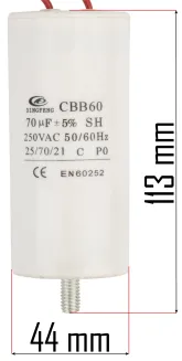 KONDENSATOR DO KOMPRESORA PM-KO-100T-V2-KN - 2