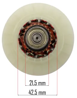 WIRNIK DO SILNIKA GLEBOGRYZARKI ELEKTRYCZNEJ ROTOR STOJANA 2x ŁOŻYSKO 175mm PM-GGE-1900M-WI - 10