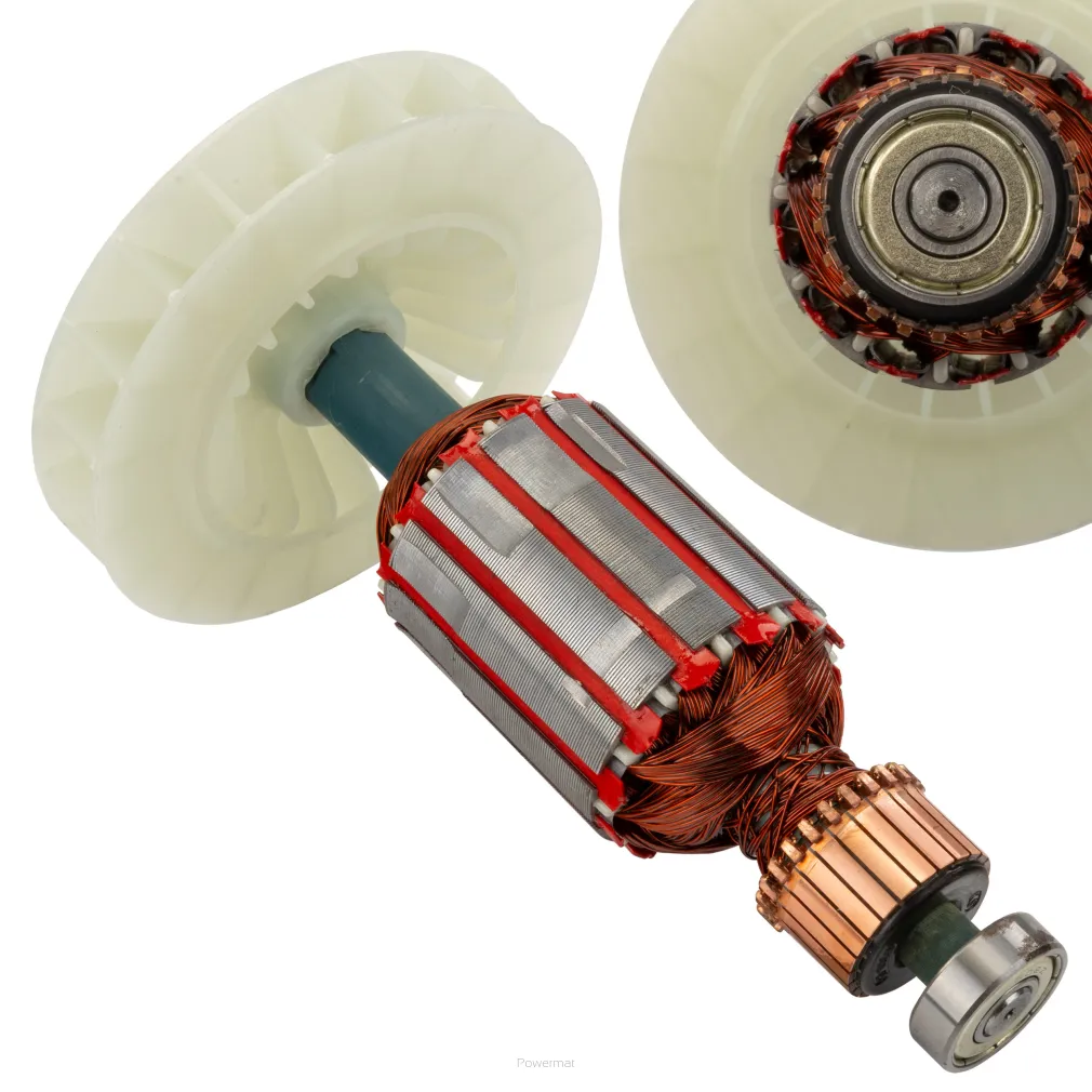 WIRNIK DO SILNIKA GLEBOGRYZARKI ELEKTRYCZNEJ ROTOR STOJANA 2x ŁOŻYSKO 175mm PM-GGE-1900M-WI