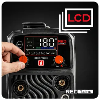 SPAWARKA INWERTOROWA MIGOMAT FCAW FLUX MMA TIG-LIFT 180A SYNERGIA 2x DRUT RTMSTF0113 - 9