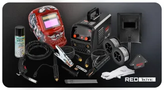 SPAWARKA INWERTOROWA MIGOMAT FCAW FLUX MMA TIG-LIFT 180A SYNERGIA 2x DRUT RTMSTF0113 - 11