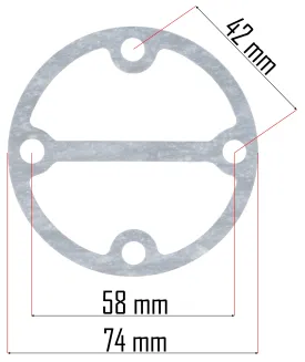 ZESTAW USZCZELEK DO KOMPRESORA PM-KO-50T-V2-ZUS - 4