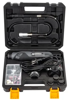 MINI SZLIFIERKA PROSTA TRZPIENIOWA FREZARKA WIELOFUNKCYJNA LCD +ZESTAW XXL PM-MST-200T