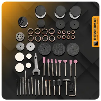 MINI SZLIFIERKA PROSTA TRZPIENIOWA FREZARKA WIELOFUNKCYJNA LCD +ZESTAW XXL PM-MST-200T