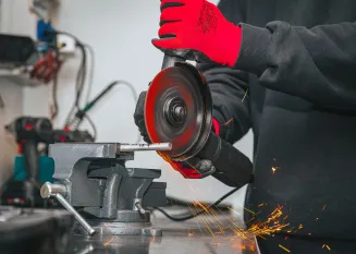 SZLIFIERKA KĄTOWA 1300W RED TECHNIC RTSZK0013 - 7