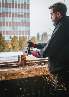 SZLIFIERKA KĄTOWA 1300W RED TECHNIC RTSZK0013 - 3