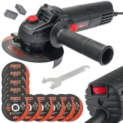 SZLIFIERKA KĄTOWA 1300W RED TECHNIC RTSZK0013