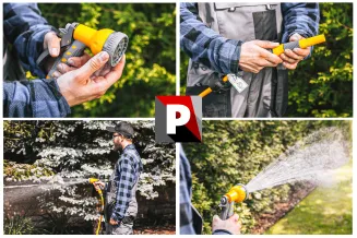 AUTOMATYCZNY BĘBEN ZWIJACZ NA WĄŻ OGRODOWY NAŚCIENNY ZWIJAK 1/2 20m PM-ABNW-20M - 15