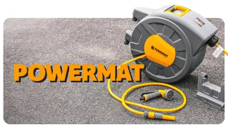 AUTOMATYCZNY BĘBEN ZWIJACZ NA WĄŻ OGRODOWY NAŚCIENNY ZWIJAK 1/2 20m PM-ABNW-20M - 12