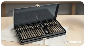 ZESTAW BITÓW UDAROWYCH CRV 40SZT HEX TORX SPLINE ADAPTER 1/2