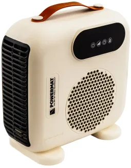 GRZEJNIK TERMOWENTYLATOR ELEKTRYCZNY FARELKA PIONOWY POZIOMY TERMOSTAT LCD 2kw Pilot PM-TWE-2000D-LCD - 2