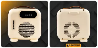 GRZEJNIK TERMOWENTYLATOR ELEKTRYCZNY FARELKA PIONOWY POZIOMY TERMOSTAT LCD 2kw Pilot PM-TWE-2000D-LCD - 14