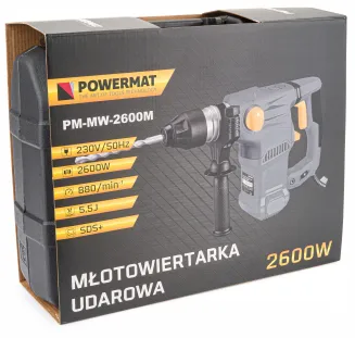 MŁOT UDAROWY SDS+ 2600W PM-MW-2600M - 8