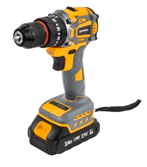 WIERTARKO WKRĘTARKA AKUMULATOROWA BEZSZCZOTKOWA UDAROWA 21V LED 2xAKU BITY PM-WA-21V-2M - 10