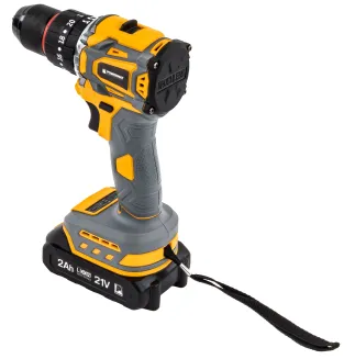 WIERTARKO WKRĘTARKA AKUMULATOROWA BEZSZCZOTKOWA UDAROWA 21V LED 2xAKU BITY PM-WA-21V-2M - 13