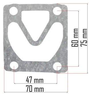 ZESTAW USZCZELEK DO KOMPRESORA PM-KO-24T-ZUS - 4