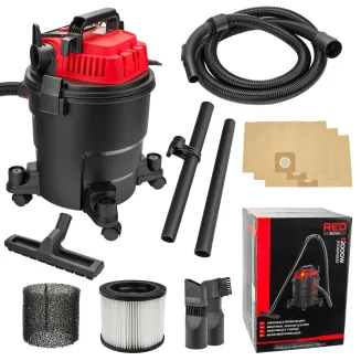 ODKURZACZ PRZEMYSŁOWY 2000W SUCHO MOKRO DMUCHAWA  RTODP0043 - 18