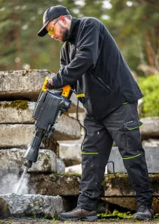 MŁOT WYBURZENIOWY UDAROWY DO KUCIA 45J HEX 3000W WALIZKA DŁUTA ZESTAW PM-MWB-3000