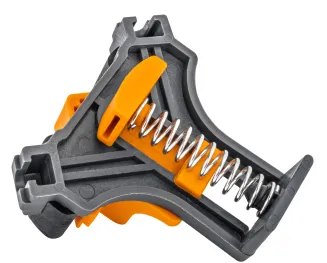 ŚCISKI STOLARSKIE NAROŻNIKOWE 90° KĄTOWE MONTAŻOWE UCHWYTY ZESTAW 4 SZTUKI PM-SNK-522T - 3