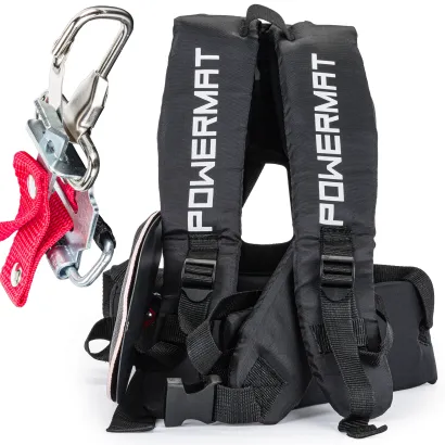 SZELKI DO KOSY SPALINOWEJ PODKASZARKI KOSA DWURAMIENNE PAS NOŚNY UPRZĄŻ  SDK-2