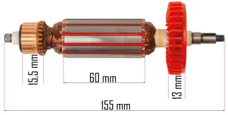 WIRNIK DO SZLIFIERKI KĄTOWEJ RTSZK0013-WI - 2