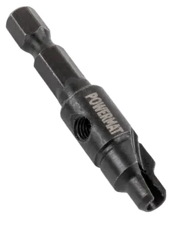 WIERTŁA DO DREWNA Z POGŁĘBIACZEM GZYMKĄ FAZOWNIK DO DREWNA (ZESTAW 5el.) 6-16mm PM-ZWZP-4TN - 18