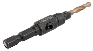 WIERTŁA DO DREWNA Z POGŁĘBIACZEM GZYMKĄ FAZOWNIK DO DREWNA (ZESTAW 5el.) 6-16mm PM-ZWZP-4TN - 17