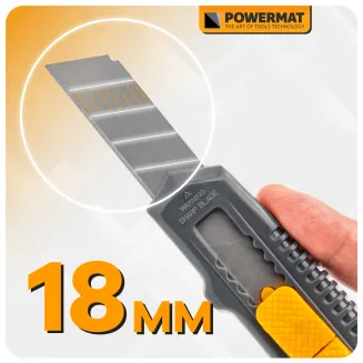 OSTRZA WYMIENNE 10 SZT. WKŁADY ZAPASOWE ŁAMANE PM-ONT-18T - 5