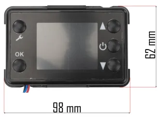 WYŚWIETLACZ Z ELEKTRONIKĄ DO NAGRZEWNICY PM-AG-8M-WZ - 2
