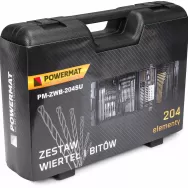 Zestaw wierteł i bitów 204el PM-ZWB-204SU