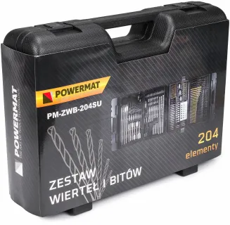 Zestaw wierteł i bitów 204el PM-ZWB-204SU - 2