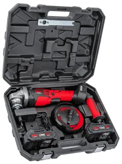 SZLIFIERKA KĄTOWA AKUMULATOROWA BEZSZCZOTKOWA DIAX KĄTÓWKA 2 X AKU 10 TARCZ  RTSZK0140 - 15