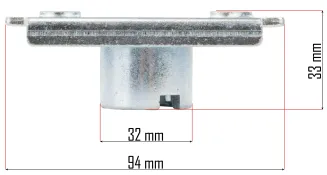 UCHWYT NOŻA DO KOSIARKI RTKSS0096-UN - 2