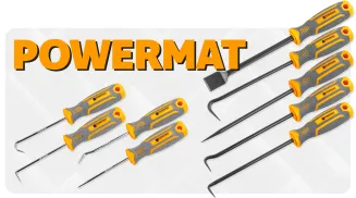 ZESTAW HACZYKÓW Z RĘKOJEŚCIĄ 9el. HAKÓW SKROBAKÓW DO ORINGÓW USZCZELEK PM-ZHDO-9T - 5