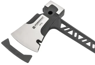 SIEKIERA CIESIELSKA 3W1 KUTA HARTOWANA STAL MŁOTEK KLUCZ MONOBLOK 910G PM-AX-600-910T - 10