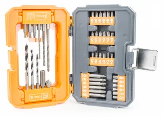 Zestaw wierteł i bitów do betonu i drewna 41 elementów PM-ZWB-41SU - 5