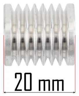 KOŁO PASOWE (MAŁE) DO KOSIARKI ELEKTRYCZNEJ RTKSE0027-KP2 - 6