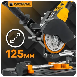 STOJAK DO SZLIFIERKI KĄTOWEJ Z POSUWEM STATYW UCHWYT MOCOWANIE 115-125 MM PM-SDSP-330T - 22