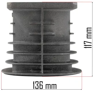 CYLINDER SPRĘŻARKI DO KOMPRESORA OSŁONA TŁOK 90mm PM-KO-300T-400V-CY - 2