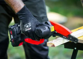 PIŁA ŁAŃCUCHOWA AKUMULATOROWA GAŁĘZIÓWKA 21V RED TECHNIC RTMPA0064 - 12